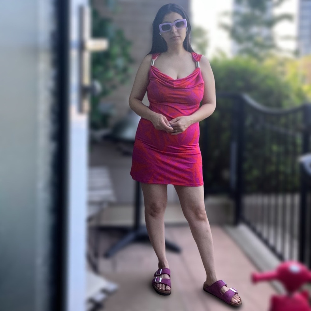 VINTAGE Jersey Mini Dress